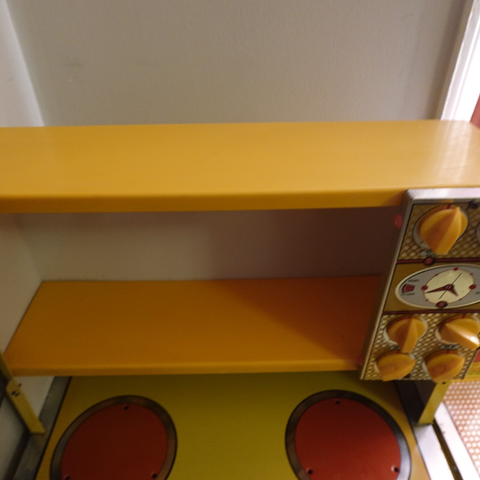 Vintage 1970's Sears Metal Play Kitchen, Set of 3 Pieces Stove, Sink