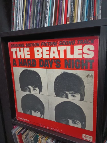 The Beatles- A Hard Days Night 1964 Original Lp Pitman Mono Press