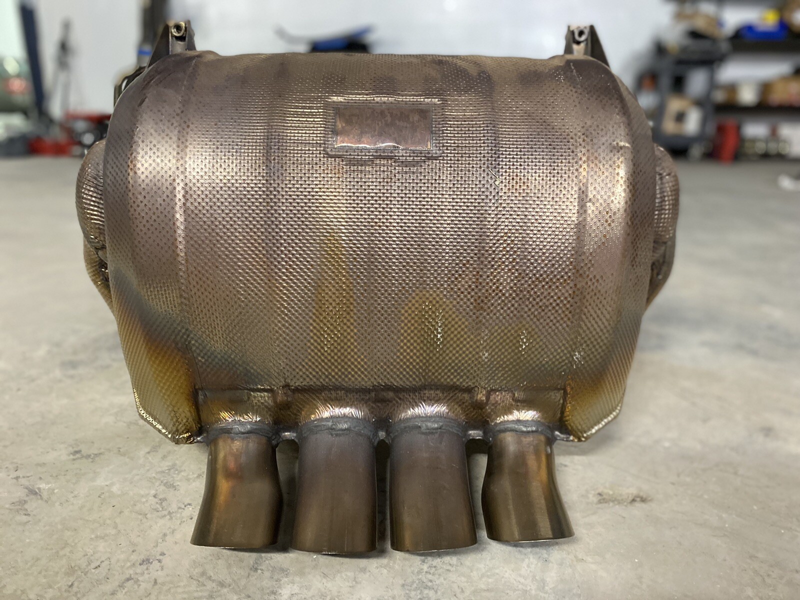 Lamborghini Aventador LP 750-4 Stock Muffler Exhaust