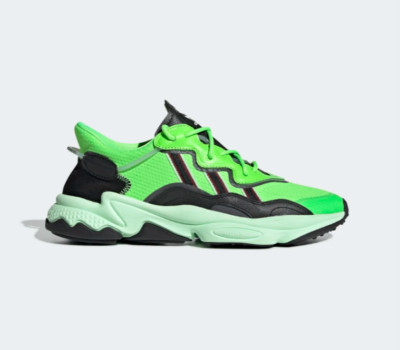 black and green ozweego