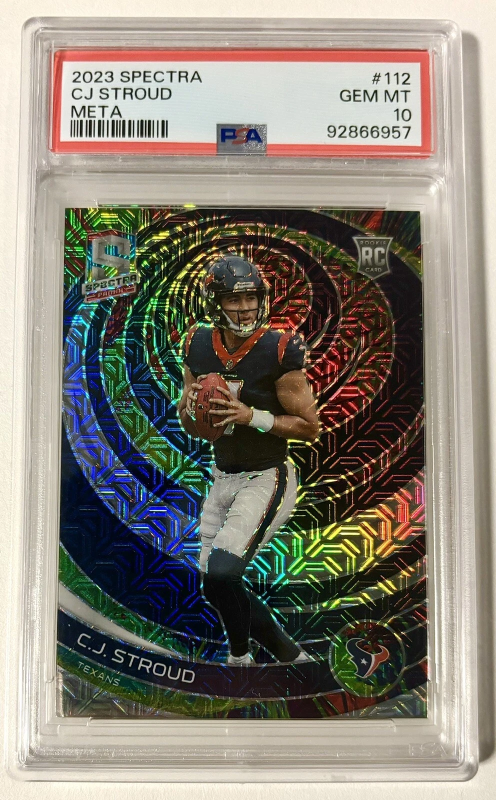 CJ Stroud Panini Spectra #112 Meta