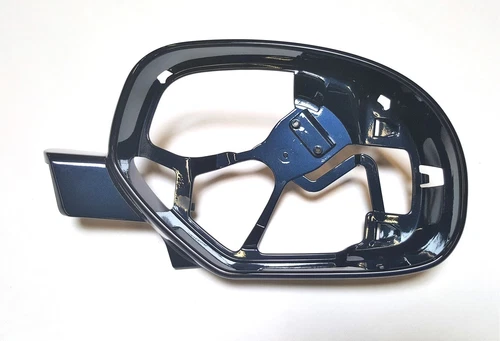 OEM Passenger RH Mirror Glass Frame 07-14 Escalade LTZ Denali Dark Ming Blue Z75