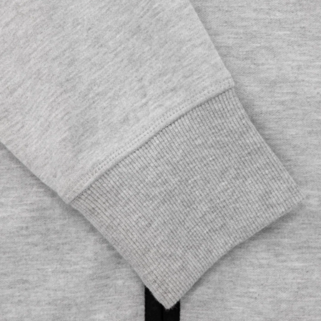 HERMÈS Pitbull Uomo Zip Hoodie Giacca Con Cappuccio Hermes Profi Line In Grigio Melange