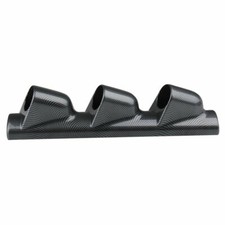 2" 52mm LEFT HAND DRIVE Pod A Pillar Triple 3 Hole Mount Gauge Holder Carbon gallery