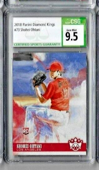 2018 Panini Diamond Kings #73 Shohei Ohtani CSG 9.5 RC | eBay