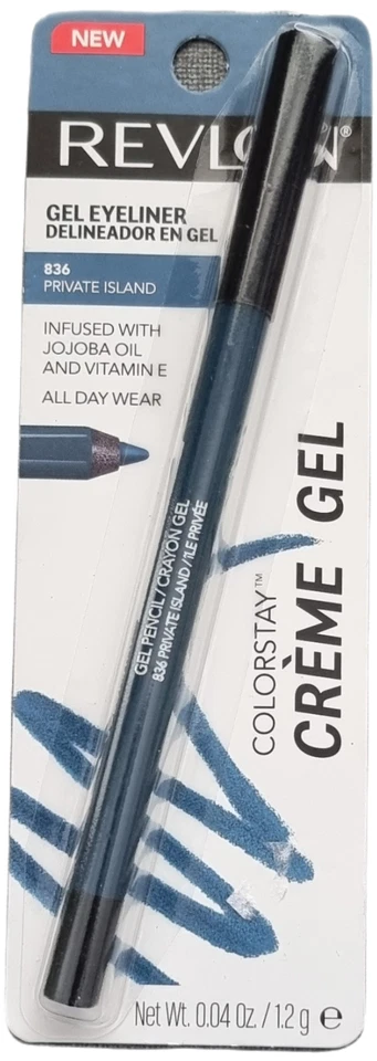 Revlon Colorstay Creme Gel Eyeliner. #836 Private Island (BLUE) All Day Wear. - Image 3 of 4