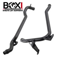 Set 2 For BMW WATER + ENGINE HEATER INLET COOLANT PIPE 11531705210 + 11537502525