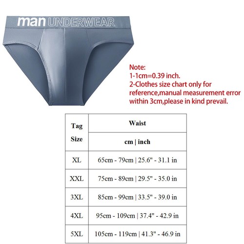 Men's Underwear Sexy Briefs U Convex Pouch Briefs Low-rise Thin Panties ☆ - Picture 2 of 23