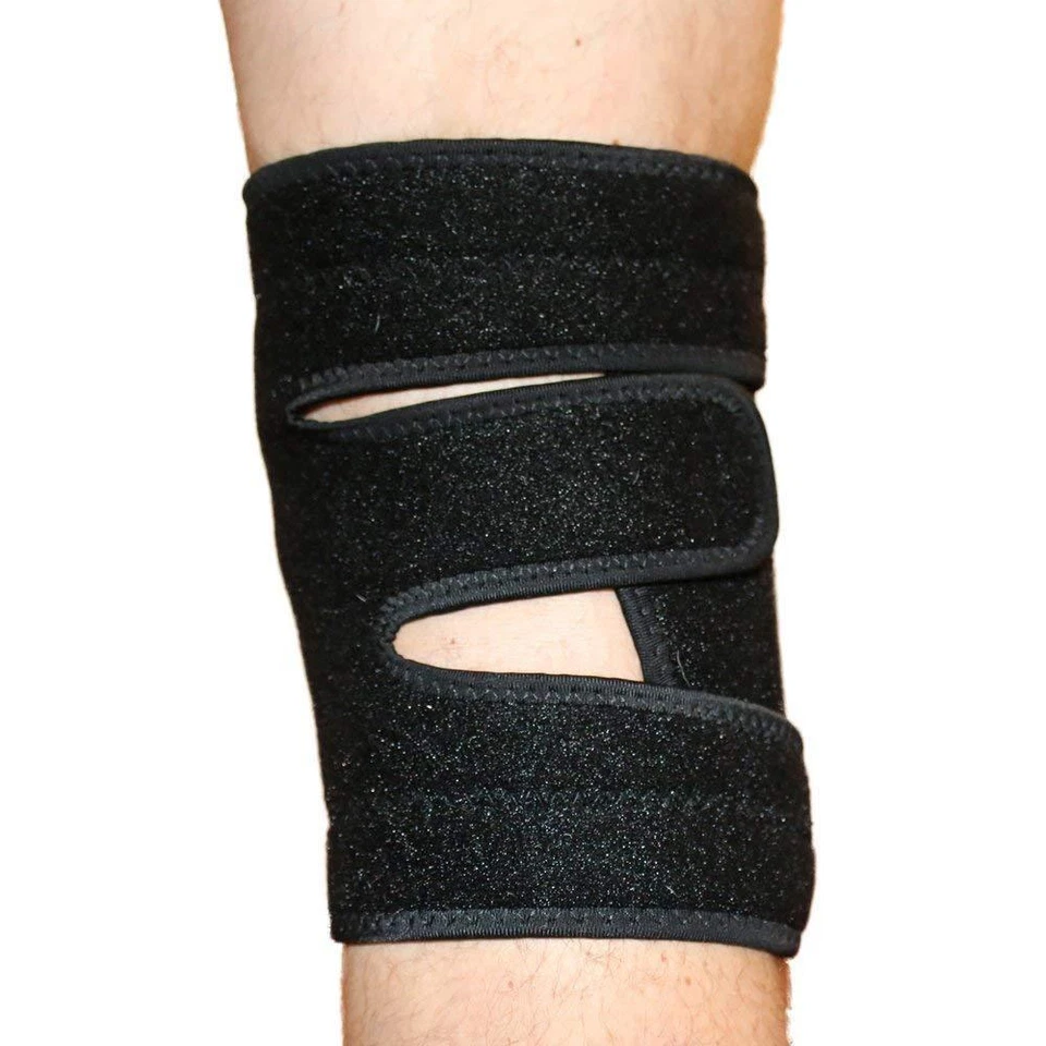 KNEE Compression Adjustable Brace Belcro Meniscus Tear ACL MCL Pain PROFESSIONAL - Image 3 of 4