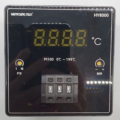 Hanyoung Nux HY-8000-PMNRA02 temperature controller PT100 Relay 0~199   96x96mm
