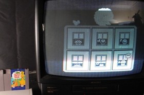 Nintendo Sesame Street Big Bird's Hide and Seek NES vintage video game cart 1990