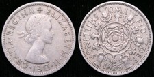 Great Britain 1956  Two Shillings