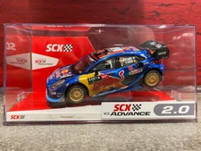 SCX 1/32 Scale Advance Ford Puma WRC - Kenya Mud Effects with lights- E10481X300