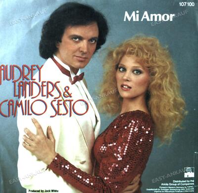 Audrey Landers & Camilo Sesto - Mi Amor 7in 1984 (VG/VG) .