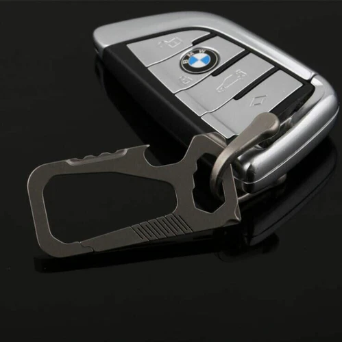 Outdoor Titan TC4 Schlüsselanhänger Karabiner Flaschenöffner Tragbar Multi EDC Werkzeug - Bild 5 von 12