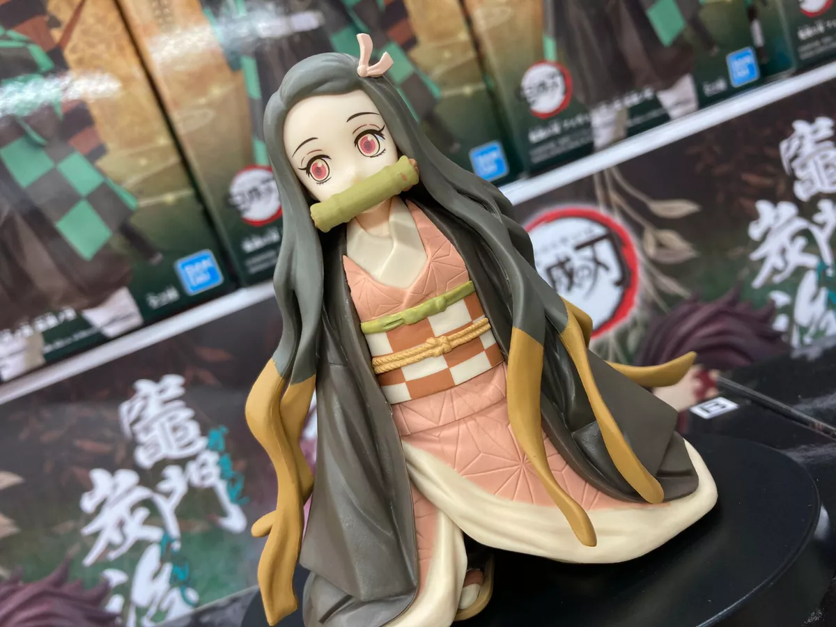 Action Figures Boneco Demon Slayer Kimetsu No Yaiba Nezuko Kamado Vol. 17  Bandai Banpresto - Demon Slayer