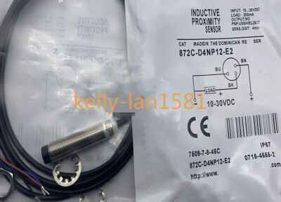 100% Test Allen-Bradley 872C-D4NP12-E2 Proximity Switch Sensor