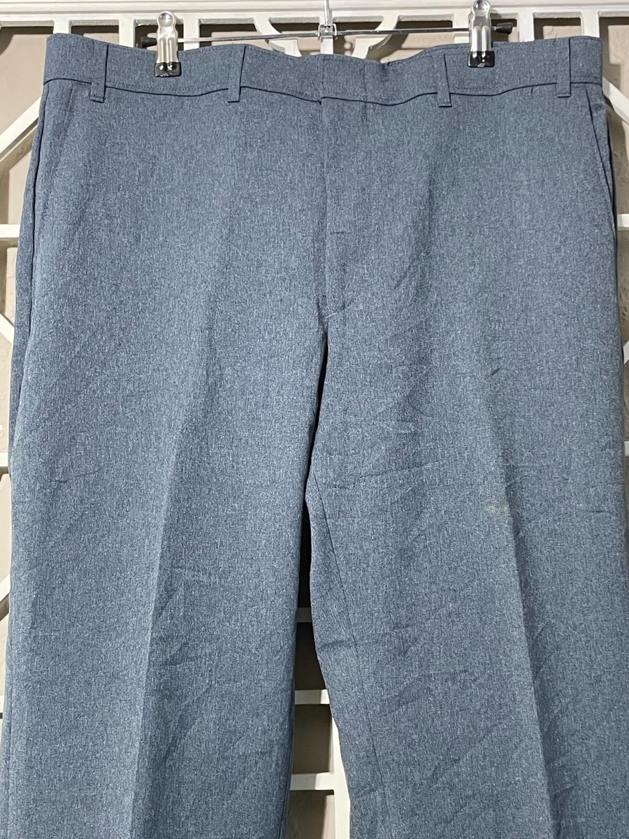 NWT Vintage Levis Pants Mens 38 Blue Action Slacks Sta Prest