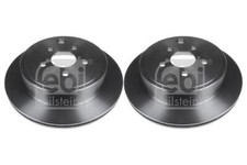 Par de discos de freno traseros PARA TOYOTA GT 86 2.0 CHOICE1/2 12->20 ventilados ZN6 Febi
