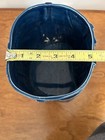 Vtg ceramic DENIM novelty planter vase blue jeans textured large  — photo 9