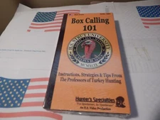 HS Strut Volume II Box Calling 101 1999 VHS Instructional Video New Turkey Calls