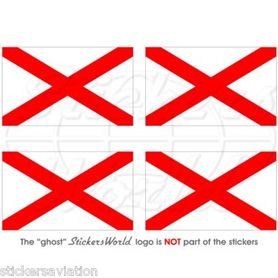 IRLAND Irische Flagge 'EIRE' Aufkleber – 4 Stück Vinyl, 5x2,6 Cm, Wetterfest Für Auto & Motorrad