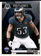 2025 Panini Mosaic Zack Baun Philadelphia Eagles #268