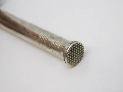 George IV Sterling Silver Pipe Tamper & Propelling Pencil AF Antique 1829 - Picture 6 of 8