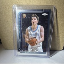 2025 Topps Chrome Kon Knueppel Rookie Charlotte Hornets Base #254