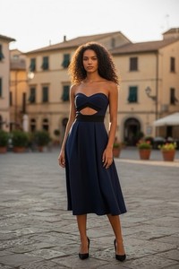 self portrait dress size 2 Lulu Strapless