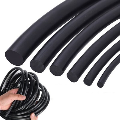 Nitrile Rubber Solid Sealing Strip Rod Round Bar Ø 2-22mm Elastic Oil-resistance