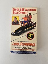 Disney Cool Runnings VHS Bobsled Slip Sleeve Demo Tape Screener Full Length