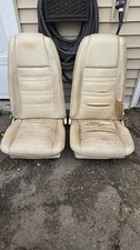 1970 Ford Mustang Bucket Seats W Tracks Convertible Fastback 1969 -1970 Cougar