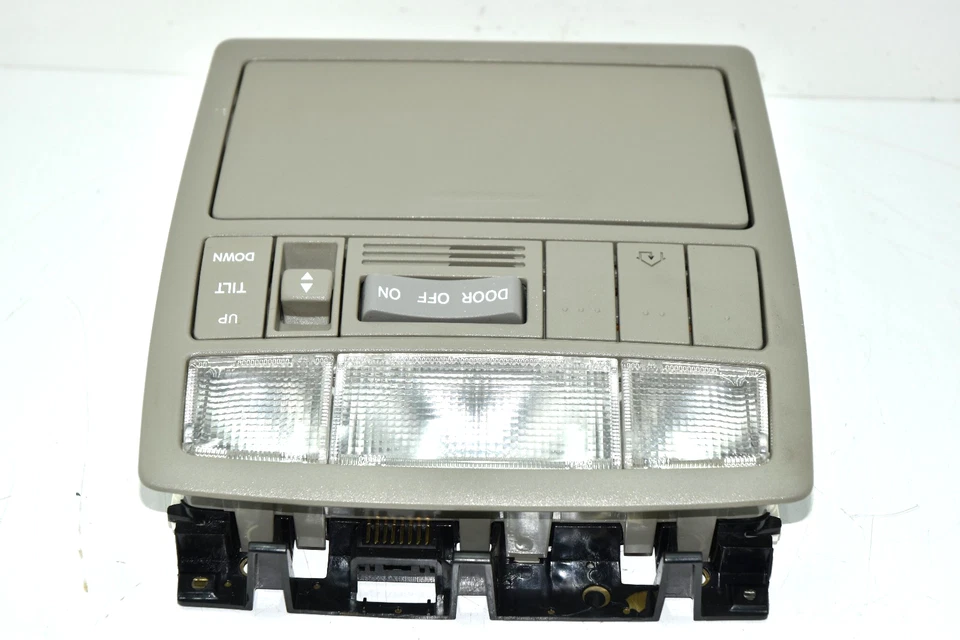 💎Lámpara de luz domo gris Toyota Camry 2007-2011 con techo corredizo y enlace para el hogar OEM Foto 2 de 4