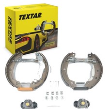 TEXTAR BREMSBACKEN SATZ VORMONTIERT passend für FIAT BRAVA BRAVO MAREA |