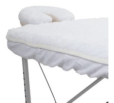 ForPro Professional Premium Fleece Massage Table Pad Set 31  W x 72  L