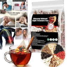 Ginseng-infused Eight Treasure Tea Kidney Ginseng Wolfberry Mulberry Health -USA