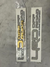 LEXUS LRD Off Road Decal  2xgold GX470 GX460 LX450 LX470 LX570 RX300 RX350 UX200