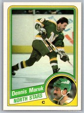 Dennis Maruk 1984-85 Topps HOCKEY #76 Minnesota North Stars