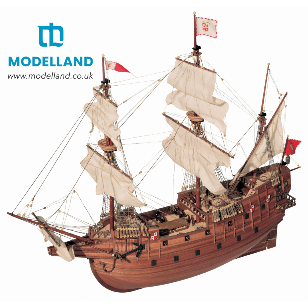 OcCre San Martín Galleon 1:90 Wooden Ship Model Kit Spanish Armada Flagship