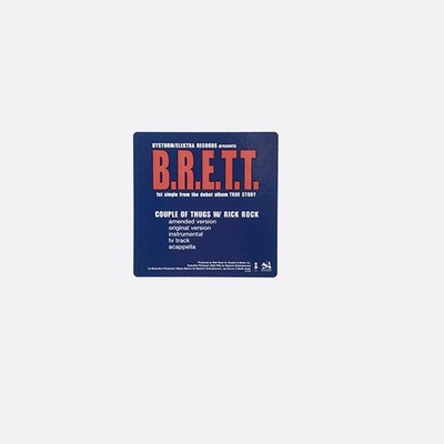 B.R.E.T.T. - Couple Of Thugs - Used Vinyl Record 12 - Promo - F7441z