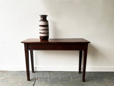 Small Edwardian solid wood side / console table circa 1880–1910