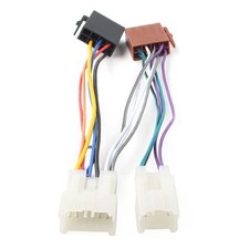 Car ISO WIRING HARNESS stereo radio plug lead loom connector adaptor Fit Toyota