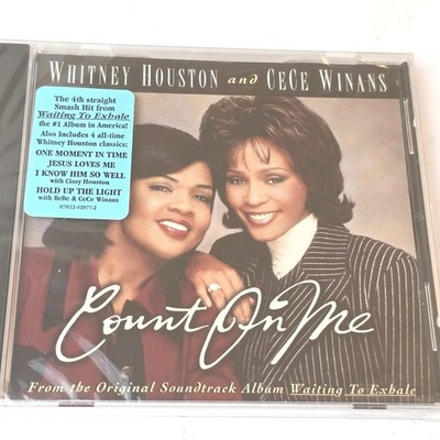 Whitney Houston & CeCe Winans Count on Me CD NEW *BUY 2 GET 3 FREE*