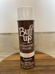 Amway Buff Up Furniture Polish Spray 12 Oz 1976 Vintage Mostly Full Prop
