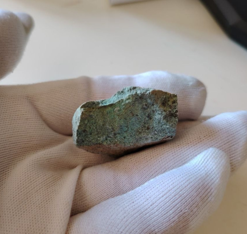 Crisocolla naturale grezza minerale da collezione pietra naturale