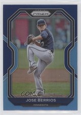 2021 Panini Prizm Blue & Carolina Blue Prizm Jose Berrios #44 1ax