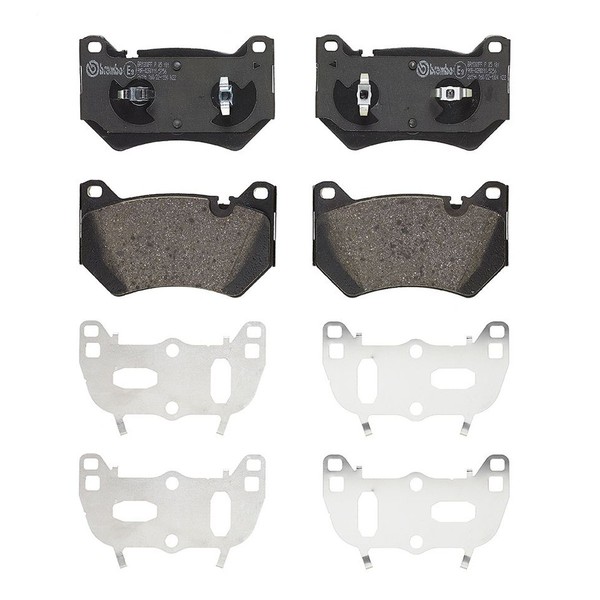 Bremsbelagsatz Scheibenbremse 16 Mm Brembo Passend FüR U.A. Audi Q5-image