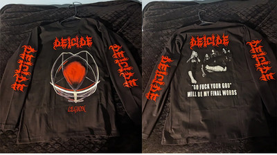 Deicide Legion Long Sleeve black 2 side