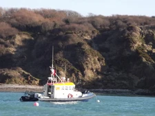 Photo A2 Fishing Boat in Lulworth Cove West Lulworth Small fishing craft c2012